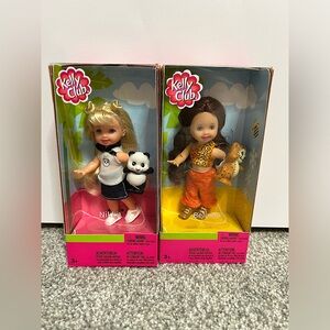 Barbie Kelly Club - Nikki and Belinda dolls with animals